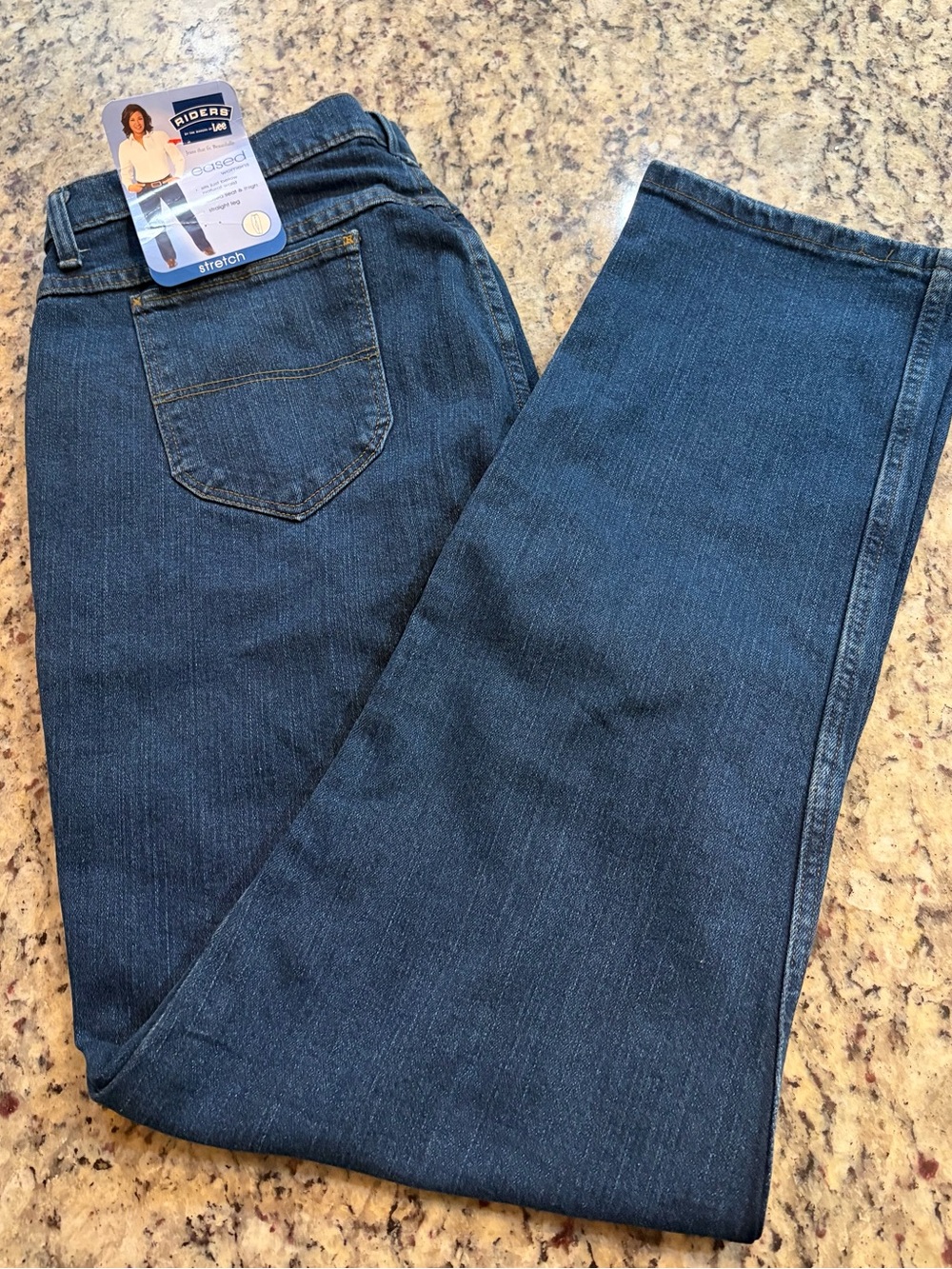 Riders by Lee Women’s Straight Leg Jeans - Dark Wash Blue